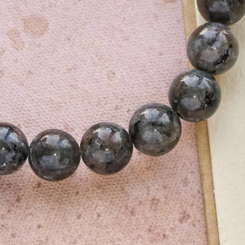 Pulsera Brillante de Piedra de Fuego que Cambia de Color con Dije Ichthus