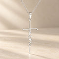 Elegant Scripted Faith Cross