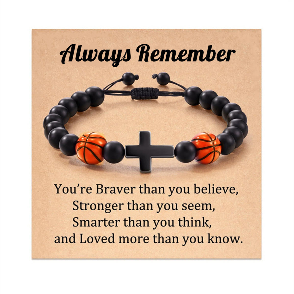 Pulsera de Cuentas Deportivas con Cruz: Devoción para Amantes del Deporte
