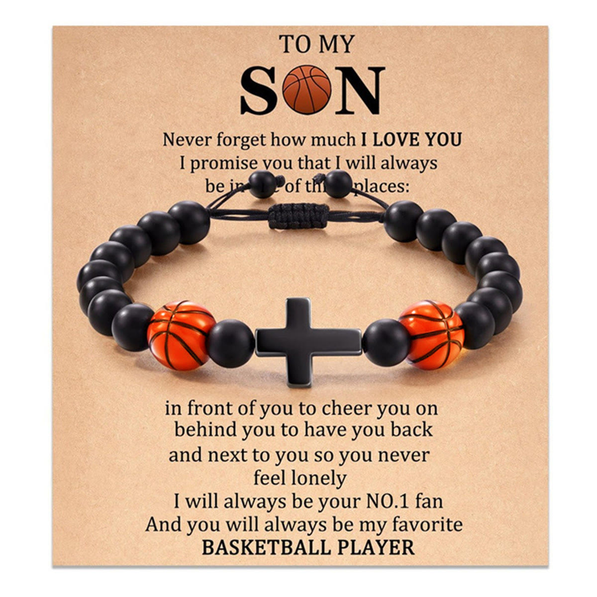 Pulsera de Cuentas Deportivas con Cruz: Devoción para Amantes del Deporte