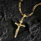 Collar Crucifijo Sagrado en 4 Estilos: Diseño Elegante y Recordatorio Fiel para Cada Día