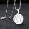 Collar con Dije de Oración Deportiva: Filipenses 4:13 e Ícono de Deporte para Llevar