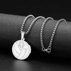 Collar con Dije de Oración Deportiva: Filipenses 4:13 e Ícono de Deporte para Llevar
