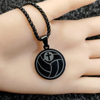 Collar con Dije de Oración Deportiva: Filipenses 4:13 e Ícono de Deporte para Llevar