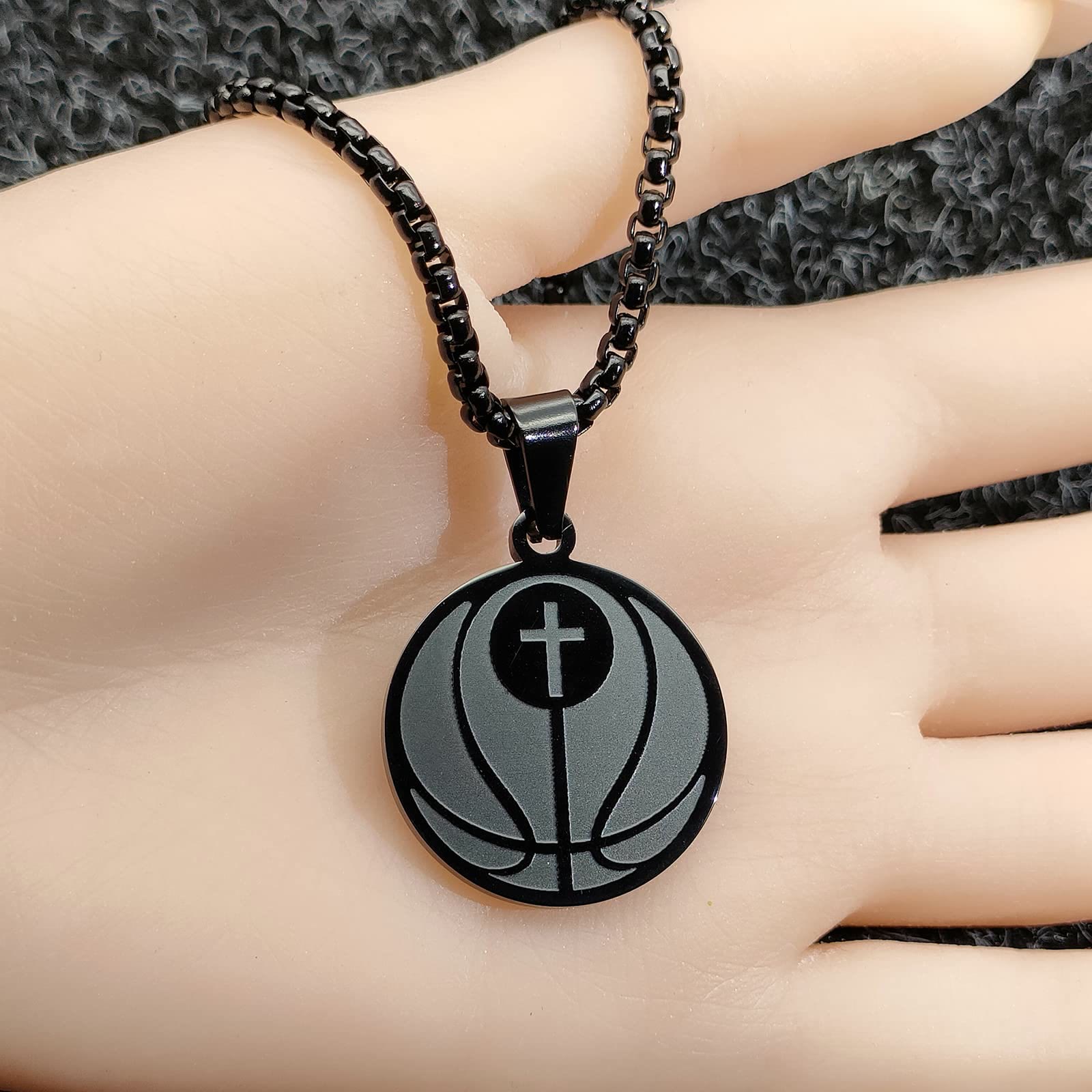 Collar con Dije de Oración Deportiva: Filipenses 4:13 e Ícono de Deporte para Llevar