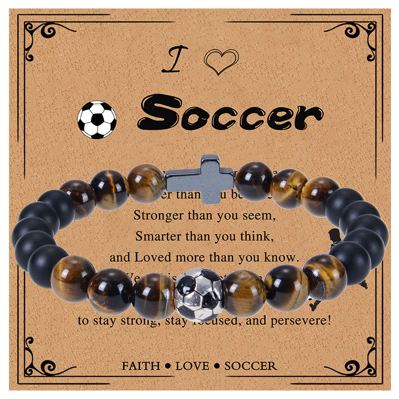 Pulsera Deportiva de Ojo de Tigre y Acabado Mate: Recordatorio Constante de Fuerza