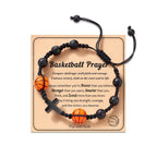 Pulsera de Fe con Temática Deportiva: Tarjeta con Mensaje para el Día a Día