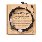 Pulsera de Fe con Temática Deportiva: Tarjeta con Mensaje para el Día a Día