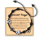 Pulsera de Fe con Temática Deportiva: Tarjeta con Mensaje para el Día a Día