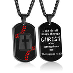 Placa Militar Pulida de Béisbol con Escritura: Recordatorio Constante de Gracia