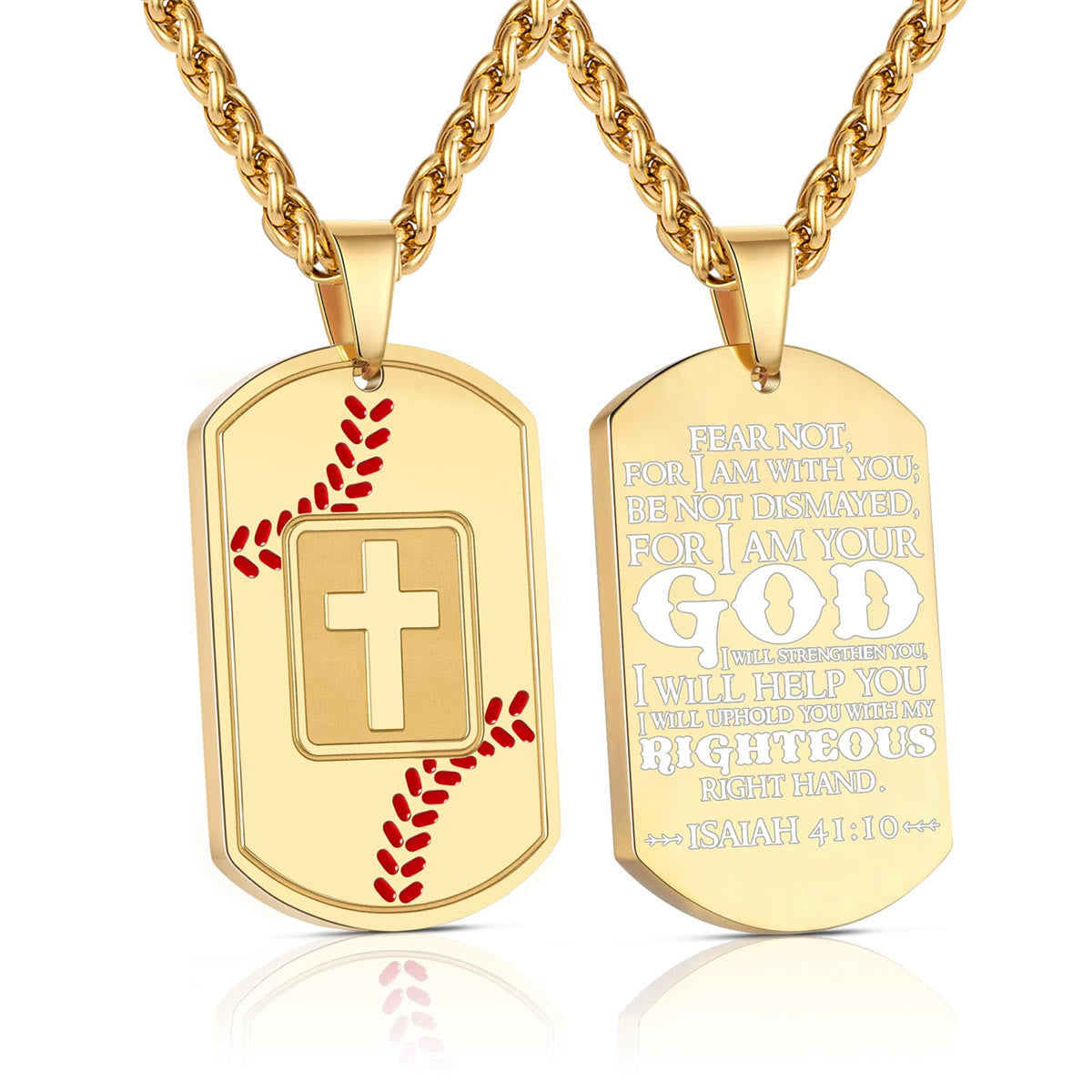 Placa Militar Pulida de Béisbol con Escritura: Recordatorio Constante de Gracia