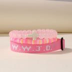 Pulsera de Fe con Cuenta de Cruz y Tarjeta WWJD: Recuerdo Listo para Regalar