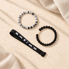 Faith Prompt Bracelet with Cross Bead & WWJD Card