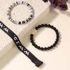 Pulsera de Fe con Cuenta de Cruz y Tarjeta WWJD: Recuerdo Listo para Regalar