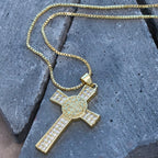 Collar de Cruz Serie Emblema de San Benito: Recordatorio de Fe y Gracia Diario
