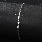 Pulsera de Cruz y Fe: Compañera Delicada de Gracia y Esperanza