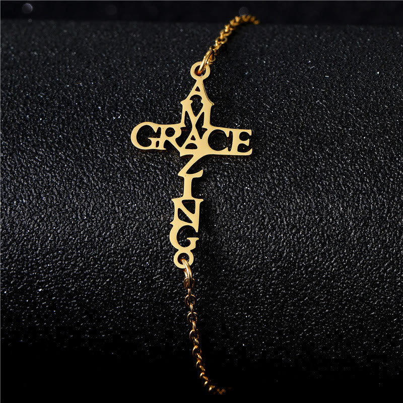 Pulsera de Cruz y Fe: Compañera Delicada de Gracia y Esperanza