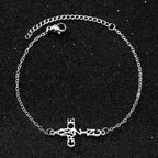 Pulsera de Cruz y Fe: Compañera Delicada de Gracia y Esperanza