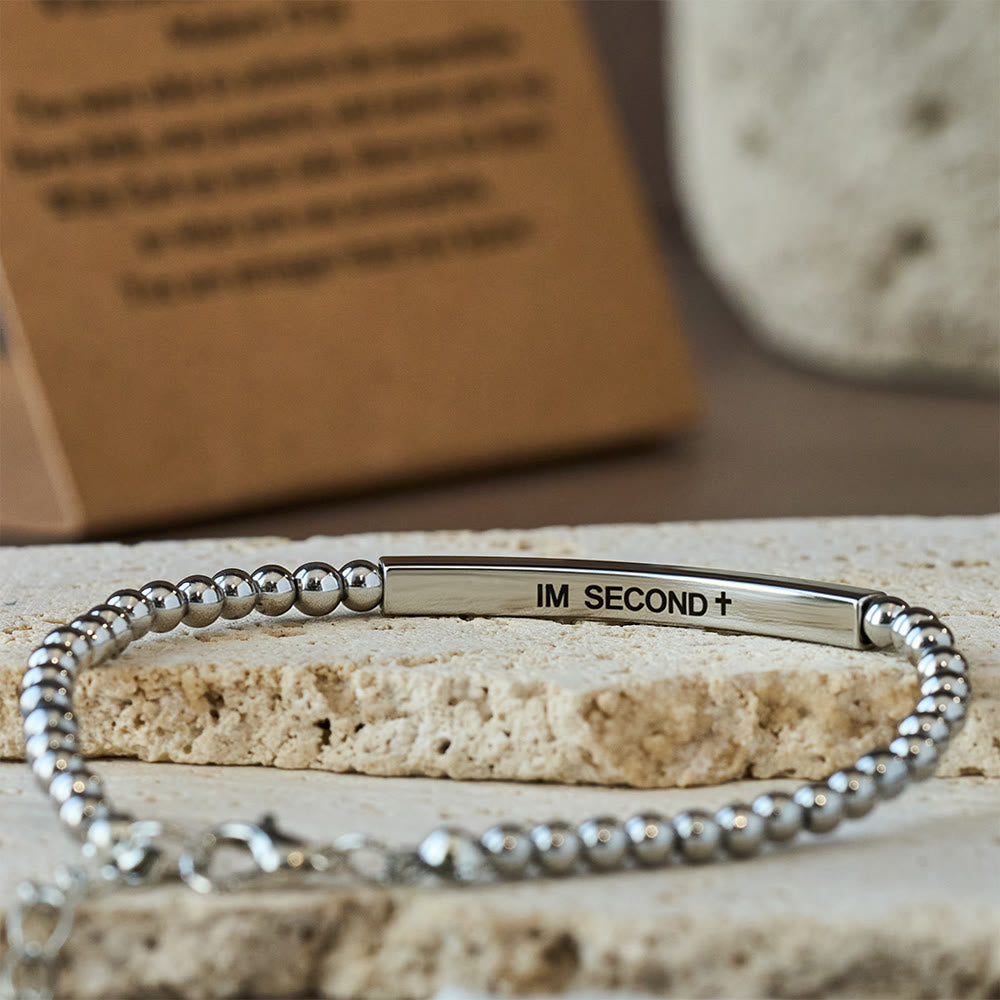 Pulsera "Dios es Primero" y Salmo 46:5: Compañera Firme para el Día a Día