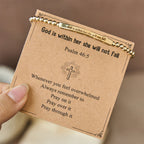 Pulsera "Dios es Primero" y Salmo 46:5: Compañera Firme para el Día a Día