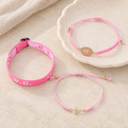 Faith Prompt Bracelet with Cross Bead & WWJD Card