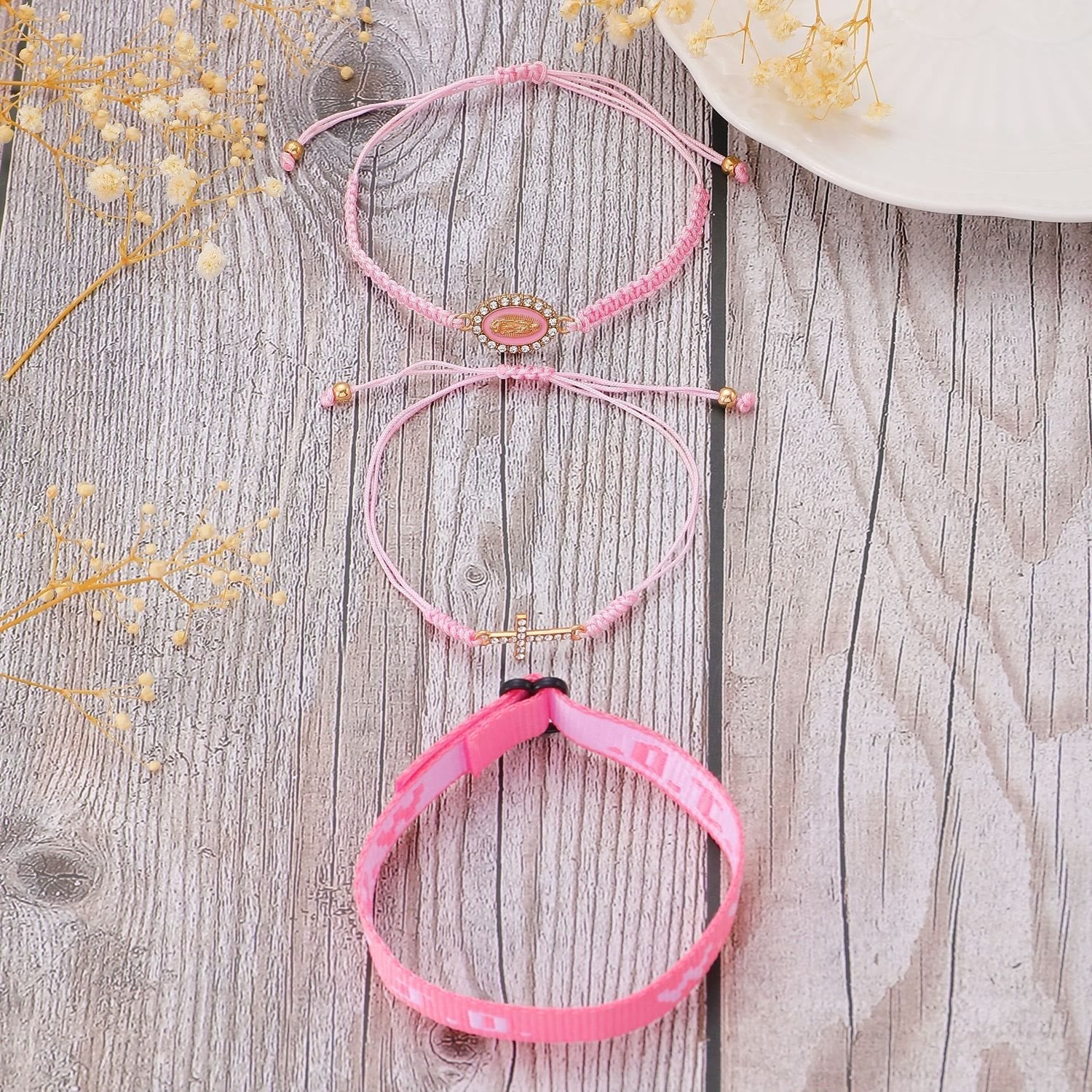 Pulsera de Fe con Cuenta de Cruz y Tarjeta WWJD: Recuerdo Listo para Regalar