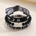 Pulsera de Fe con Cuenta de Cruz y Tarjeta WWJD: Recuerdo Listo para Regalar