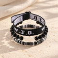 Faith Prompt Bracelet with Cross Bead & WWJD Card
