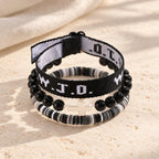Faith Prompt Bracelet with Cross Bead & WWJD Card