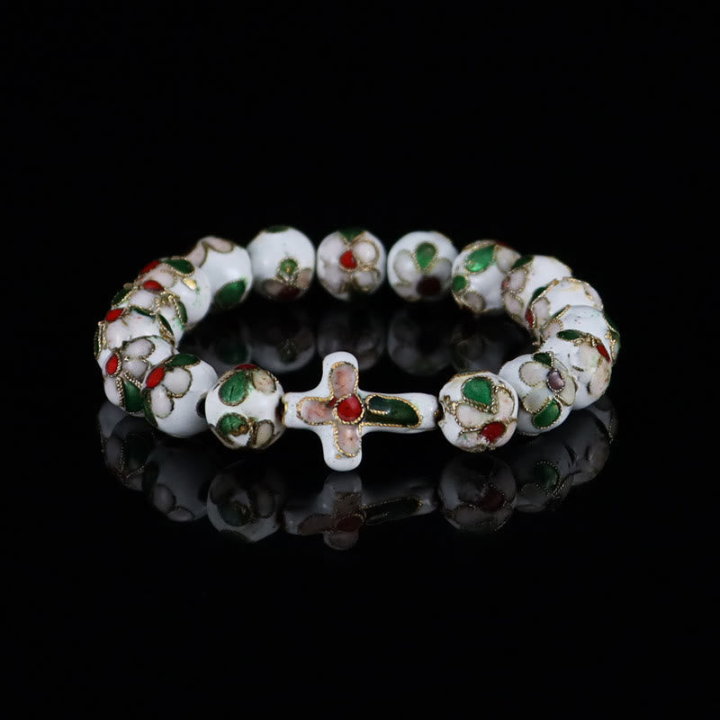 Piezas de Fe en Filigrana y Esmalte Cloisonné: Consuelo con Simbolismo Sagrado