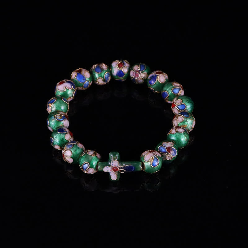Piezas de Fe en Filigrana y Esmalte Cloisonné: Consuelo con Simbolismo Sagrado