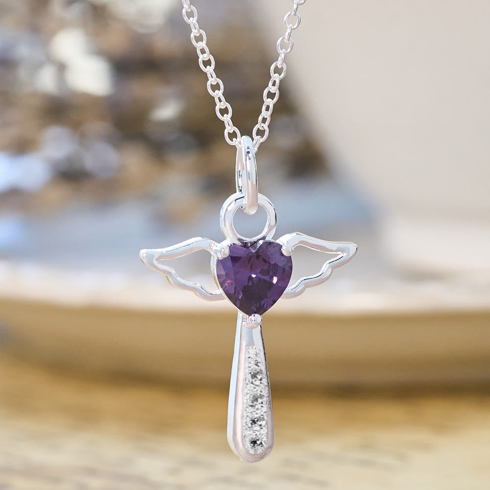 Collares de Cruz de Ángel y Circonia: Consuelo Suave con Simbolismo Sagrado