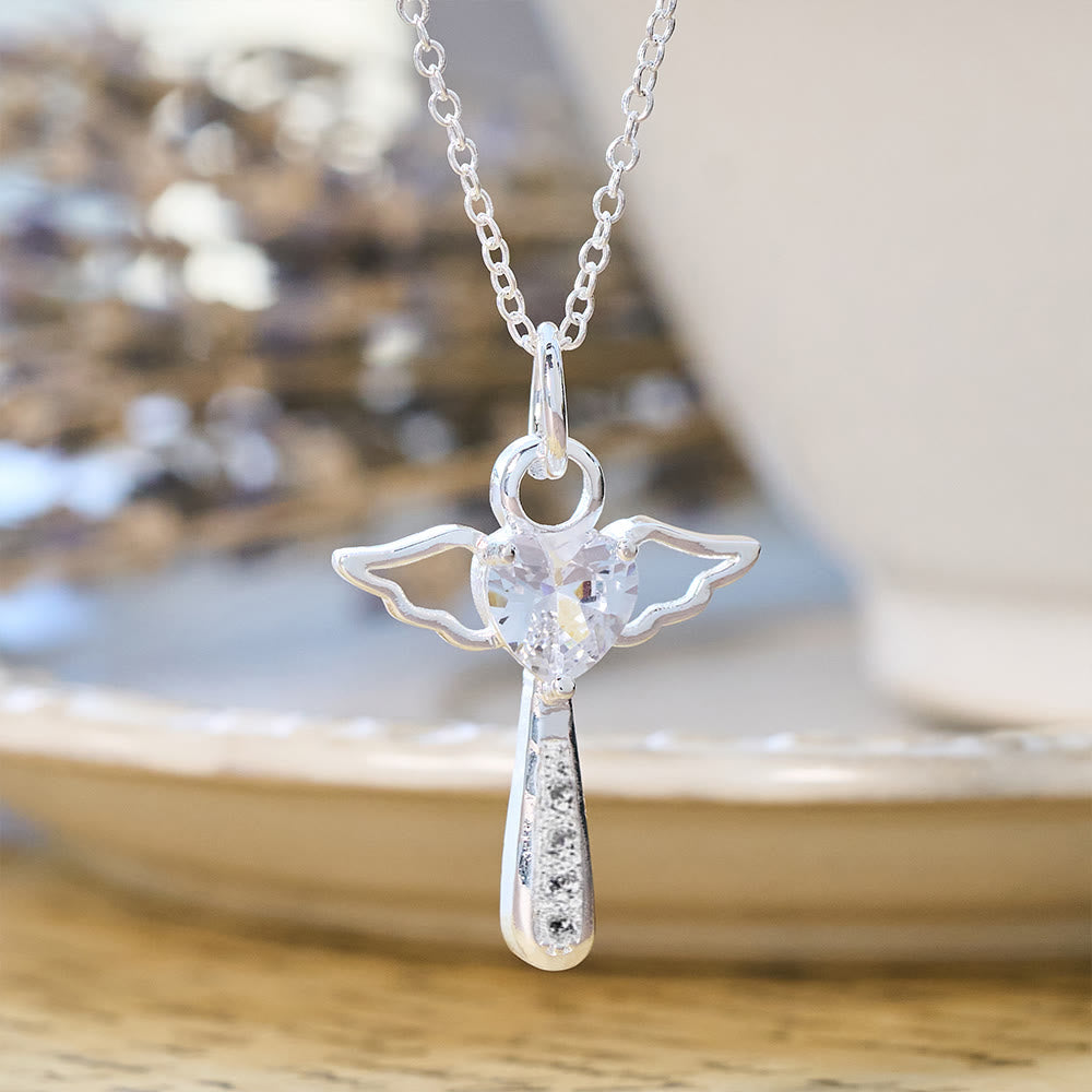 Collares de Cruz de Ángel y Circonia: Consuelo Suave con Simbolismo Sagrado