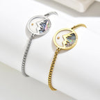 Pulsera de Semilla de Mostaza y Montaña en 2 Colores: Fe Firme para el Día a Día