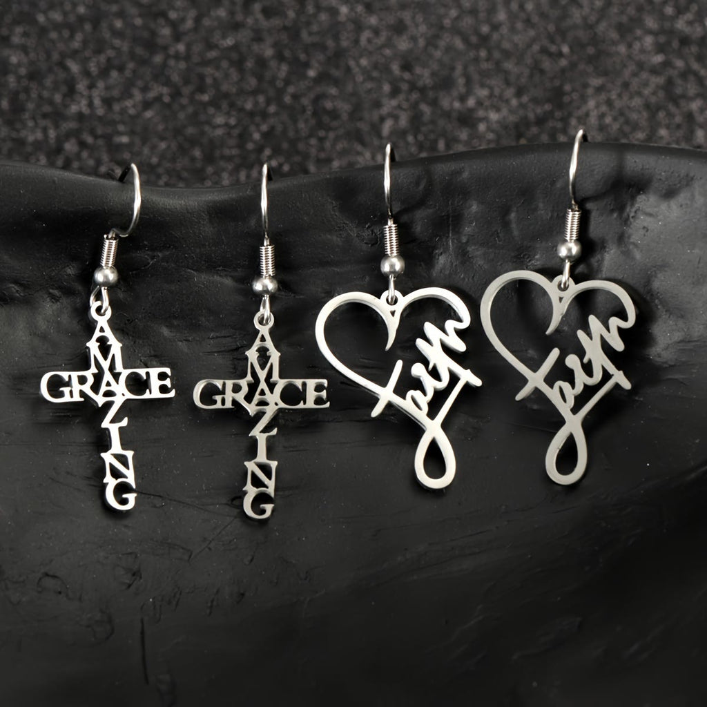 Aretes de Cruz y Gracia: Fe Delicada para el Día a Día