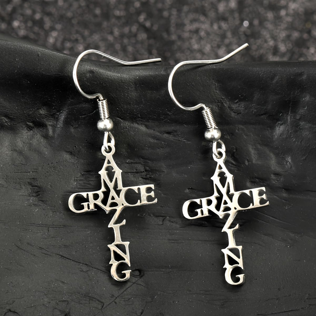 Aretes de Cruz y Gracia: Fe Delicada para el Día a Día