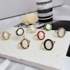 Multi-Tone Zircon Our Lady Ring