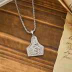 Collar con Dije de Cruz Ornamentada: Fe Firme para el Día a Día