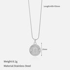 Collar de Cruz Multidiseño: Recordatorio Sereno de Su Fidelidad