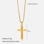 Collar de Cruz Multidiseño: Recordatorio Sereno de Su Fidelidad