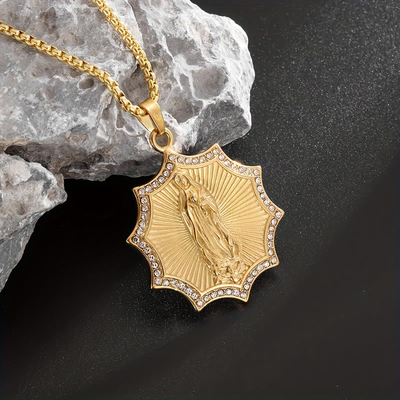 Collar de la Virgen "Cuidado Divino": Recordatorio de Su Presencia