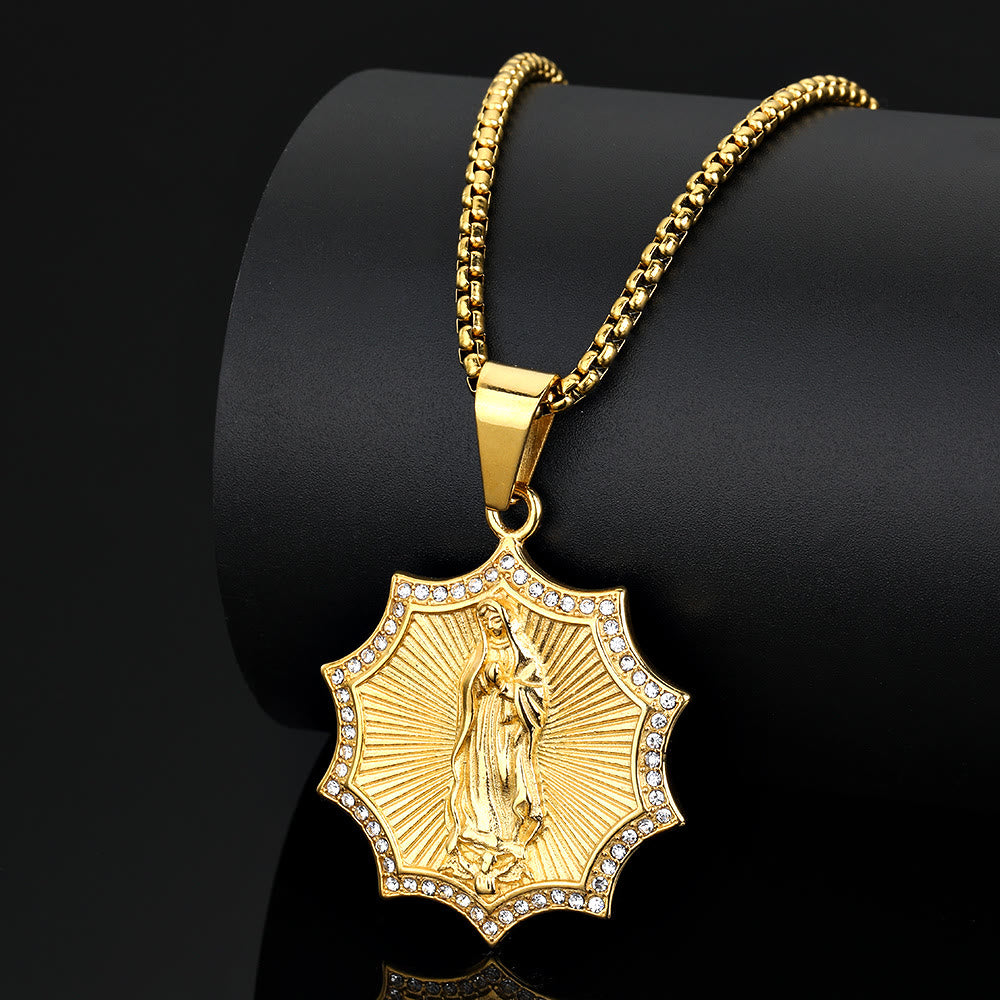 Collar de la Virgen "Cuidado Divino": Recordatorio de Su Presencia