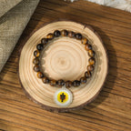 Pulsera de Piedra Natural con Versículo Bíblico y NFC: Toca y Recibe la Palabra de Jesús