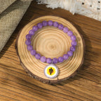 Pulsera de Piedra Natural con Versículo Bíblico y NFC: Toca y Recibe la Palabra de Jesús
