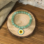 Pulsera de Piedra Natural con Versículo Bíblico y NFC: Toca y Recibe la Palabra de Jesús