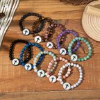 Pulsera de Piedra Natural con Versículo Bíblico y NFC: Toca y Recibe la Palabra de Jesús