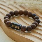 Pulsera de Madera de Jesús: Regalo de Joyería