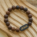 Pulsera de Madera de Jesús: Regalo de Joyería