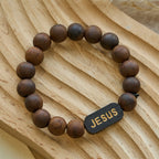 Pulsera de Madera de Jesús: Regalo de Joyería