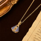 Collar con Dije de Protección Divina de la Virgen de Aparecida Estilo Clásico